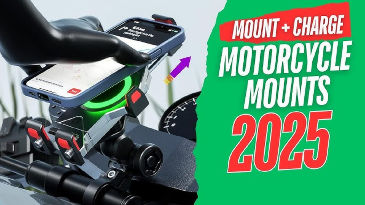 Top Motorcycle Handlebar Phone Mounts